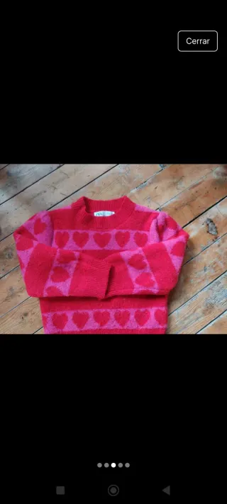 Jersey Corazones Rojo y Rosa