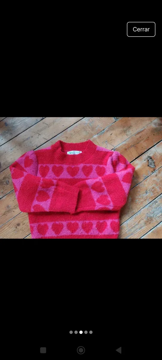Jersey Corazones Rojo y Rosa