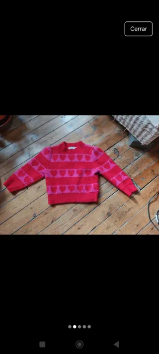 Jersey Corazones Rojo y Rosa