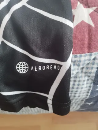 Camiseta Real Madrid Adidas Dragón Negra Talla M