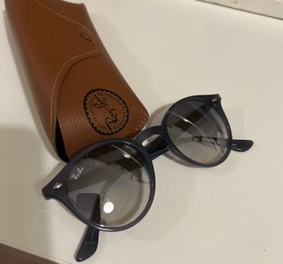 Gafas Ray-Ban Azules con Estuche Marrón