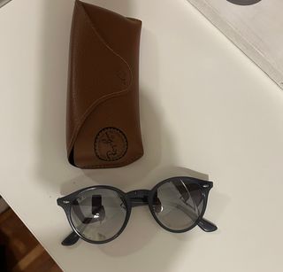 Gafas Ray-Ban Azules con Estuche Marrón