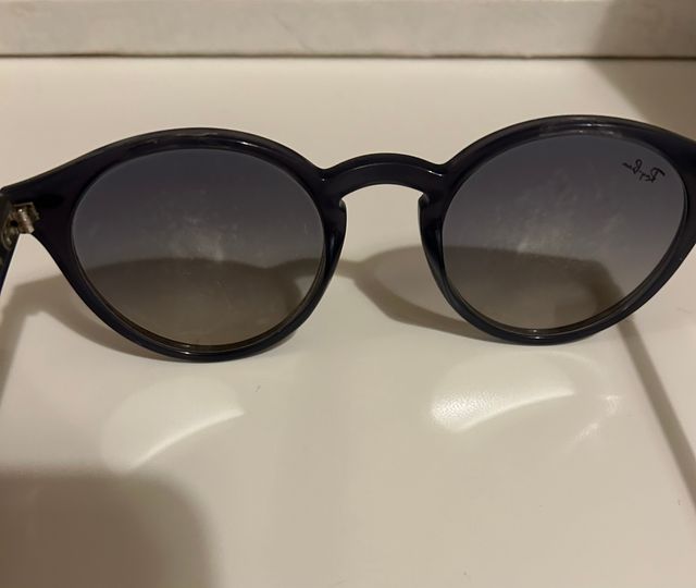 Gafas Ray-Ban Azules con Estuche Marrón