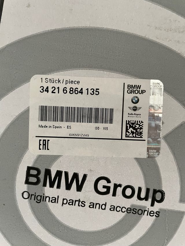 Discos Traseros deportivos BMW MINI