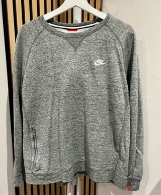Sudadera Nike Gris Mujer