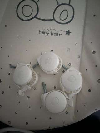 Cambiador bañera bebé oso