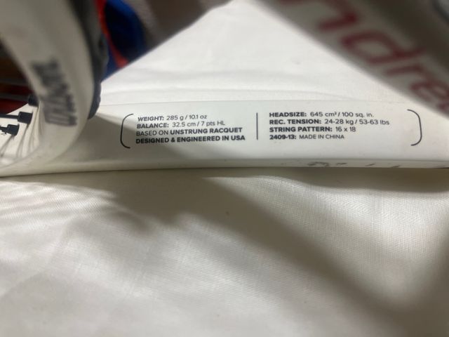 Raquetas Wilson Pro Staff Six One 100