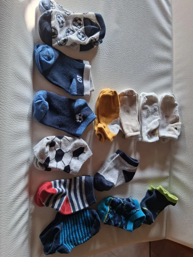 13 paia calzini bimbo misti