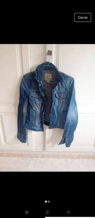 Chaqueta vaquera azul