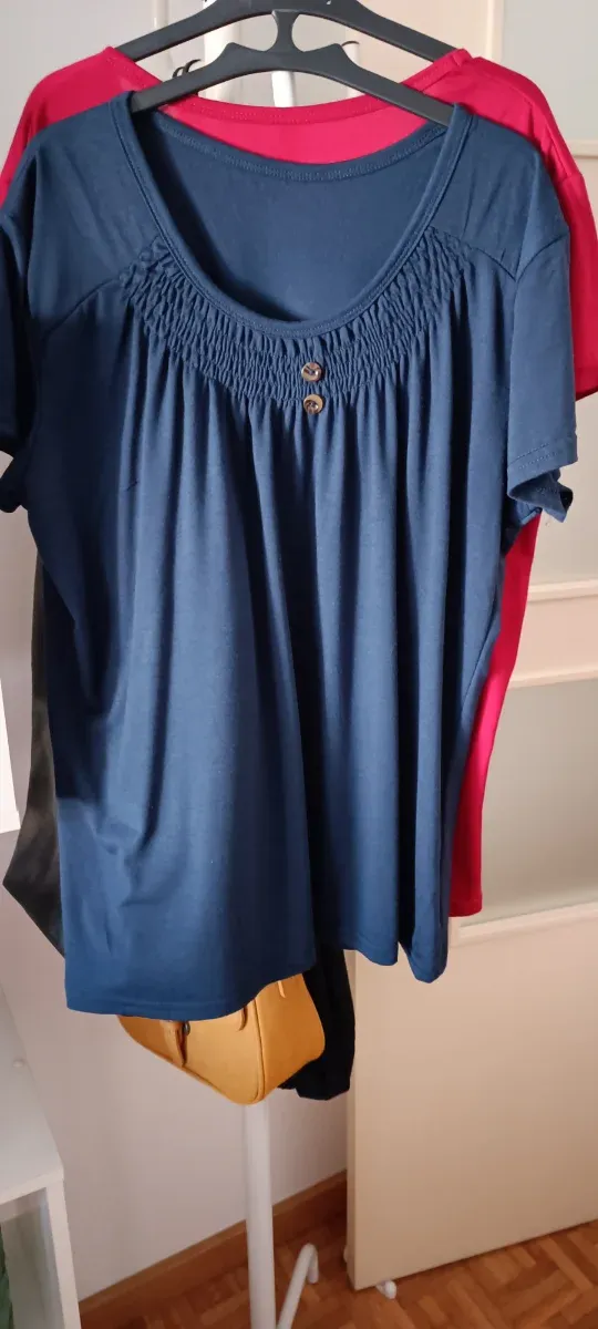 2 Camisetas Mujer Talla Grande