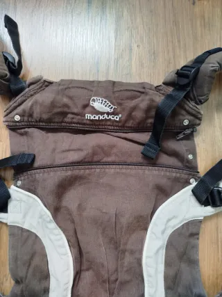 Mochila Portabebés Manduca Marrón