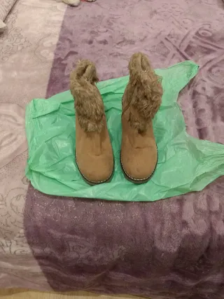 Botines mujer marrones talla 35