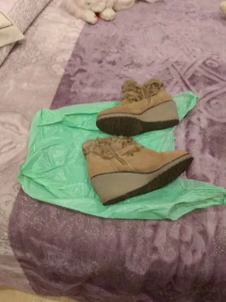 Botines mujer marrones talla 35