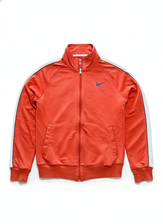 Chaqueta Nike Naranja y Blanca