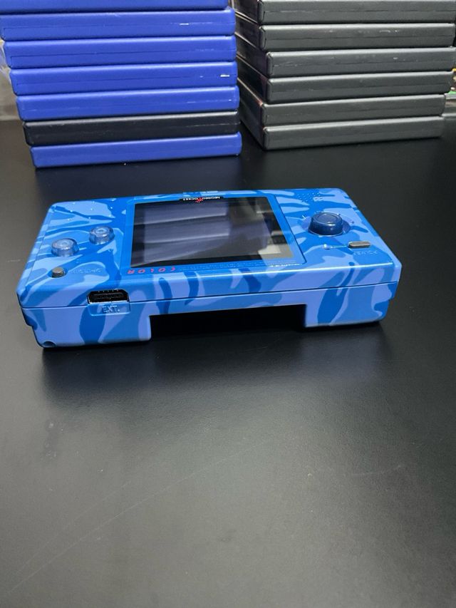 SNK Neo Geo Pocket Color Camuflaje Azul