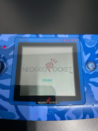 SNK Neo Geo Pocket Color Camuflaje Azul