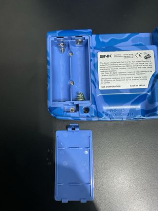 SNK Neo Geo Pocket Color Camuflaje Azul