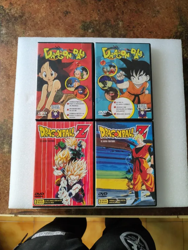 DVDs Dragon Ball y Dragon Ball Z