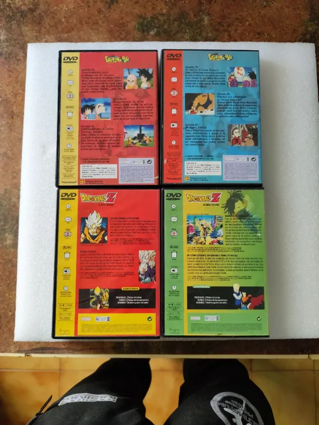DVDs Dragon Ball y Dragon Ball Z
