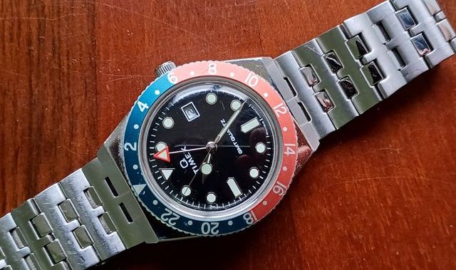 Reloj Timex GMT Pepsi