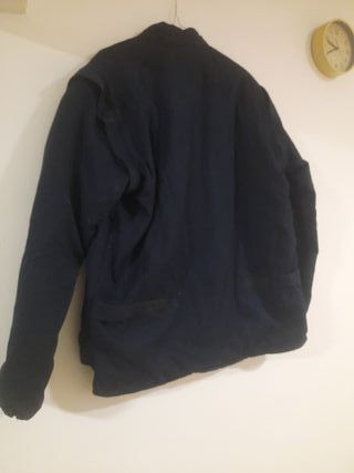 Chaqueta de trabajo azul,las mangas se quitan...
