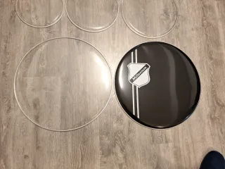 Parches de bateria Millenium nuevos