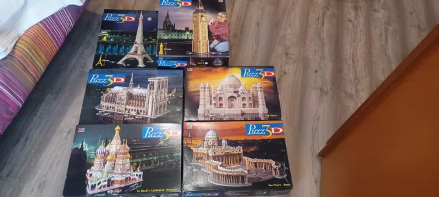 Puzzles 3D Monumentos Famosos