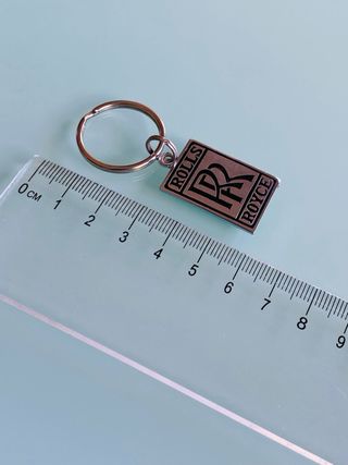 LLLAVERO ROLLS ROYCE RR - antiguo coleccion retro