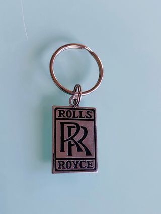 LLLAVERO ROLLS ROYCE RR - antiguo coleccion retro