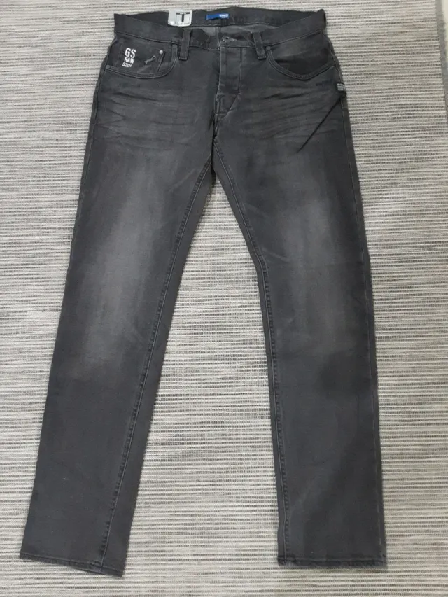 Jeans G-Star RAW neri elasticizzati