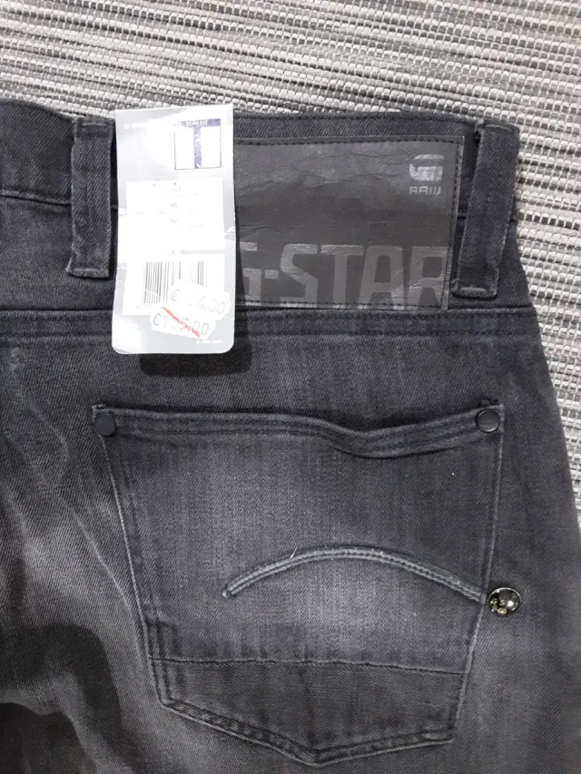 Jeans G-Star RAW neri elasticizzati
