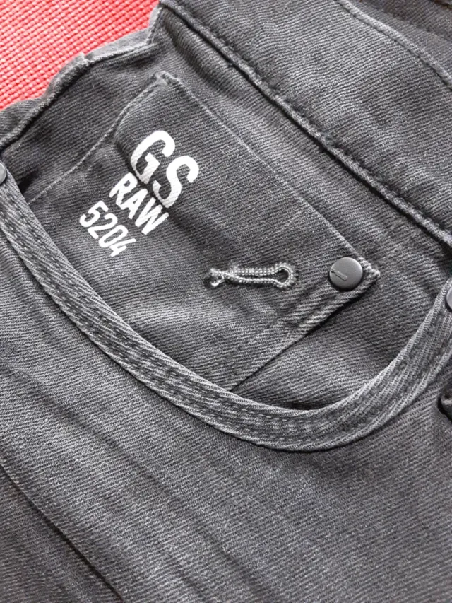 Jeans G-Star RAW neri elasticizzati