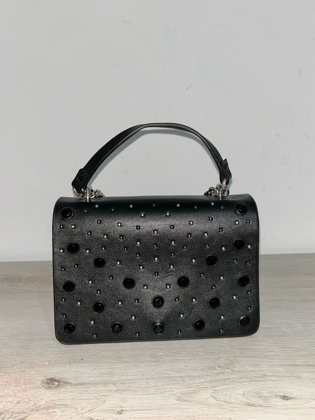 Bolso Parfois negro con brillantes