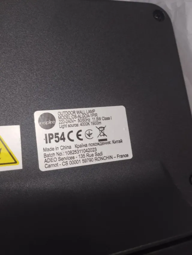 Luz LED Exterior Inspire Algoa