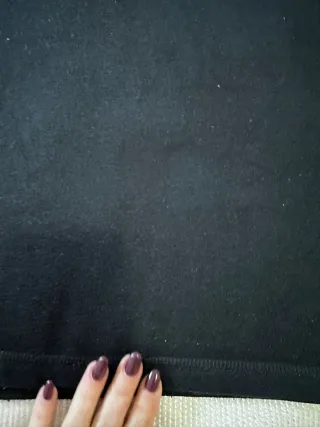 Jersey ZARA mangas abullonadas negro