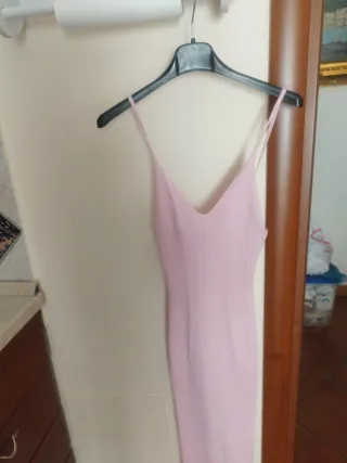 Abito lungo rosa