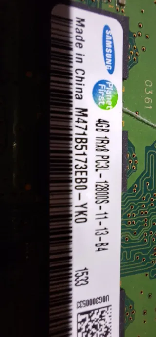 Samsung 4GB DDR3 SODIMM PC3L-12800S