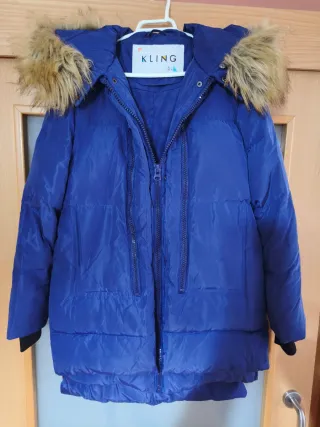 Abrigo azul  de la marca KLING talla XS