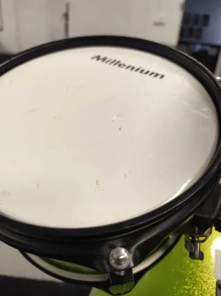 Batería infantil Millenium verde niño/a