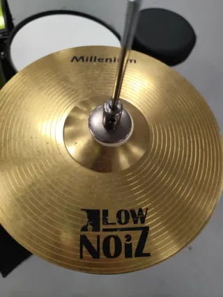 Batería infantil Millenium verde niño/a