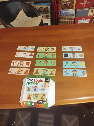 Gioco logico per bambini Headu Trio Logic