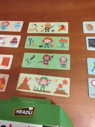 Gioco logico per bambini Headu Trio Logic