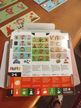 Gioco logico per bambini Headu Trio Logic