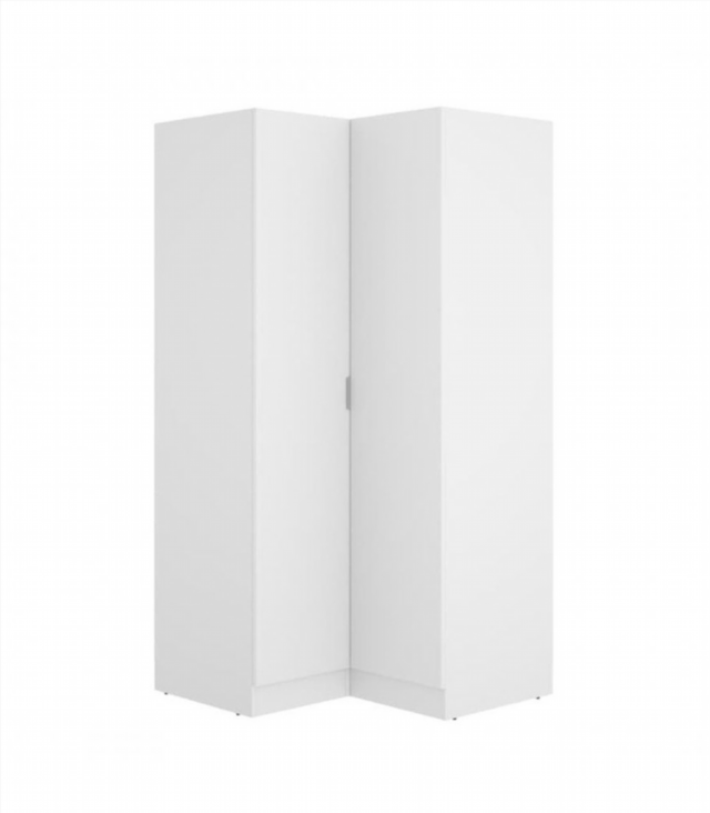 Armario Esquinero Con Puertas. Blanco