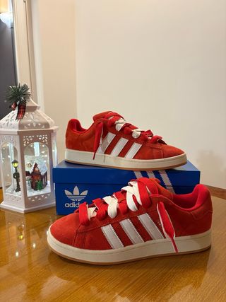 Adidas Campus Rosse e Bianche