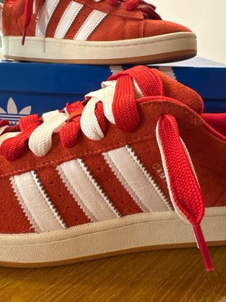 Adidas Campus Rosse e Bianche