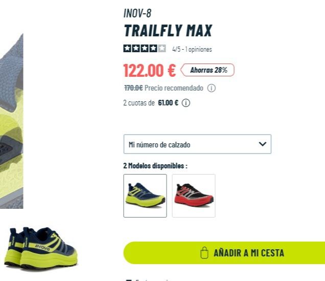 Zapatillas Inov-8 Trailfly Max Trail Running