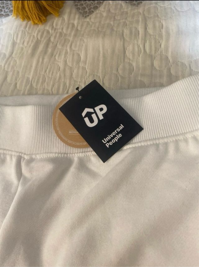 Pantalón largo blanco