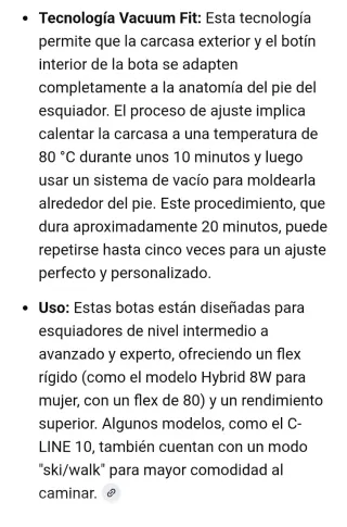 Botas de esquí de ski Fischer W+ Vacuum