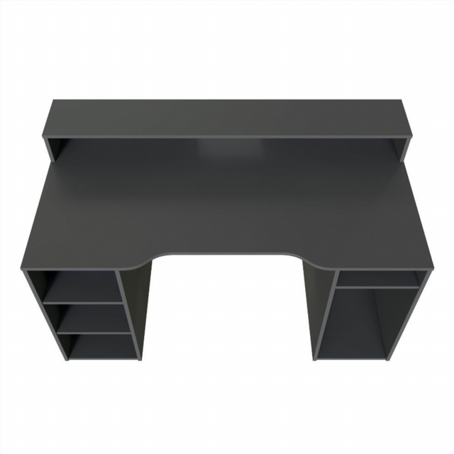 Escritorio Mesa Ordenador Gamer. Gris Antracita